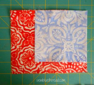 Sky Float quilt block - Sky Series Quilt Along - Sew Blue Thread