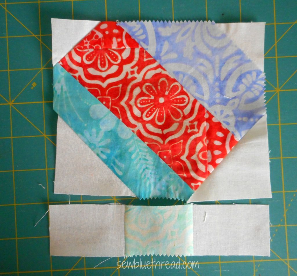 Sky Float quilt block - Sky Series Quilt Along - Sew Blue Thread